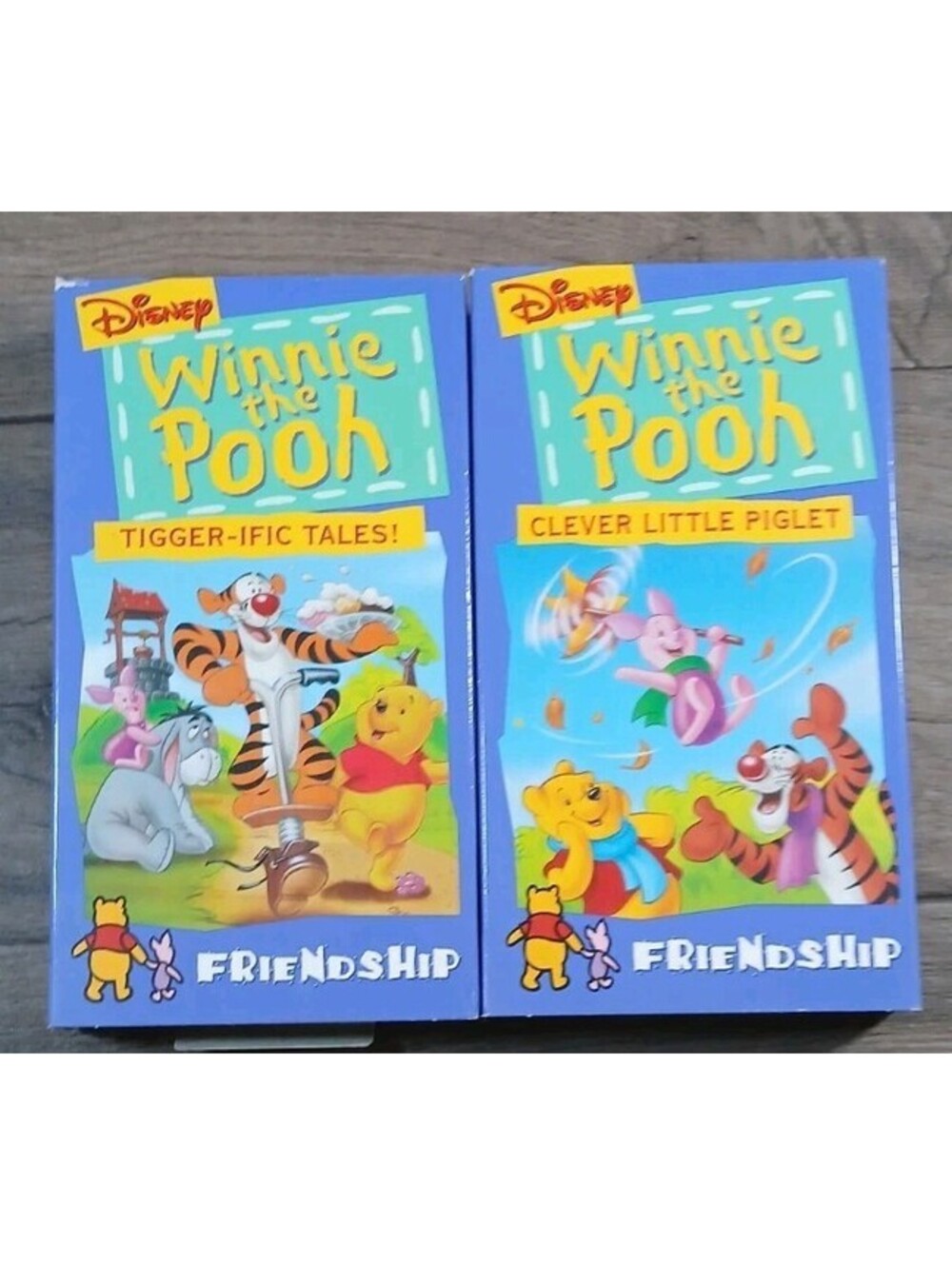 Walt Disney - Winnie The Pooh - Tigger-ific Tales & Clever Little Piglet VHS LNC